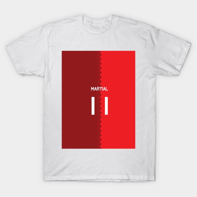 Anthony Martial T-Shirt by blagflack